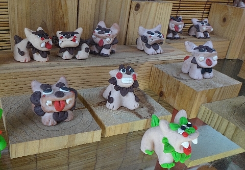 むら咲むら オーブン粘土シーサー.jpg